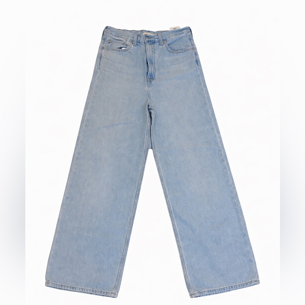 Levi's Women's Light Blue Wide Leg Jeans